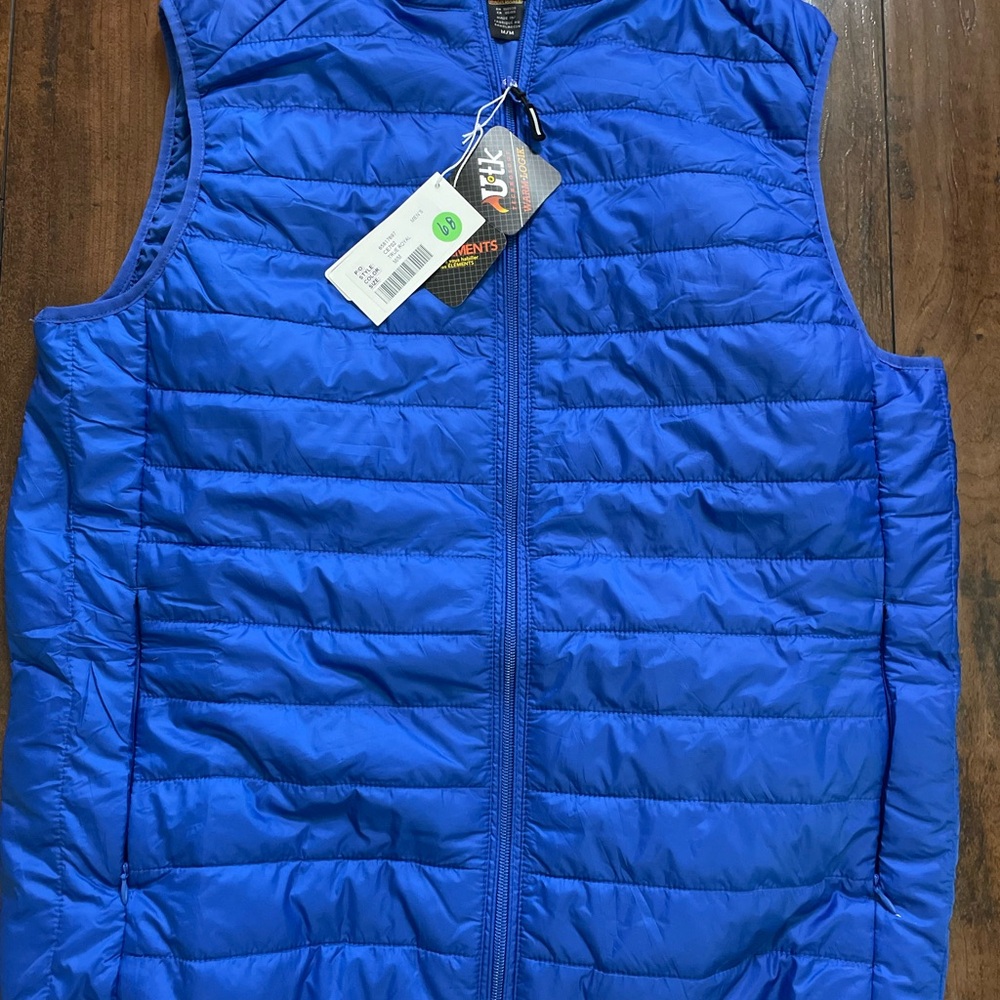 Core365 prevail packable Blue Quilted Vest